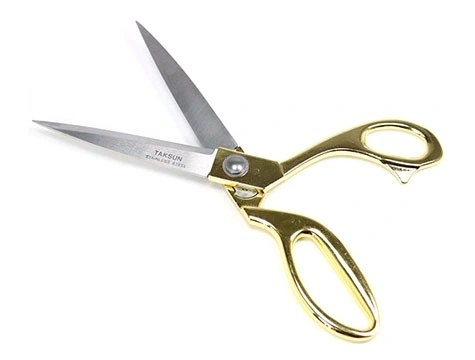 Profesyonel Terzi Makası - Altın Saplı Makas Büyük Boy