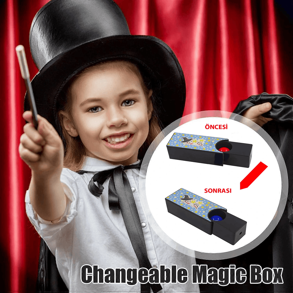 Renk Değiştiren Sihirli Top Oyunu - Sihirbazlık Gösteri Kutusu