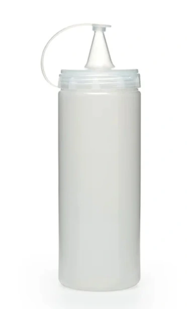 Şeffaf Sos Şişesi  - 400 Ml