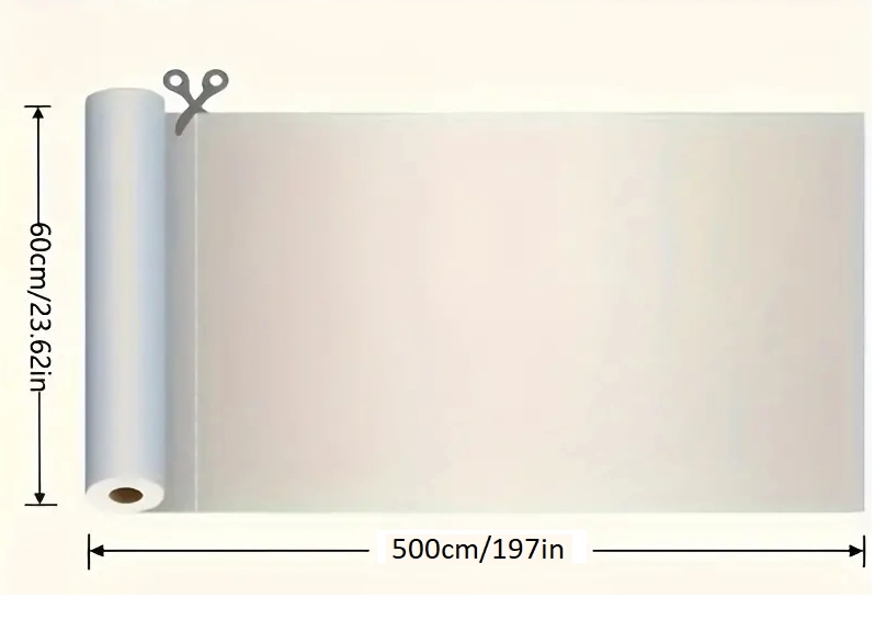 Uv Engelleyici Buzlu Cam Filmi 5 Metre X 60 Cm