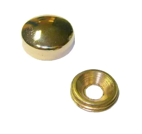 Vida Kapama Kapağı 15 Mm, Sarı - 100 Adet