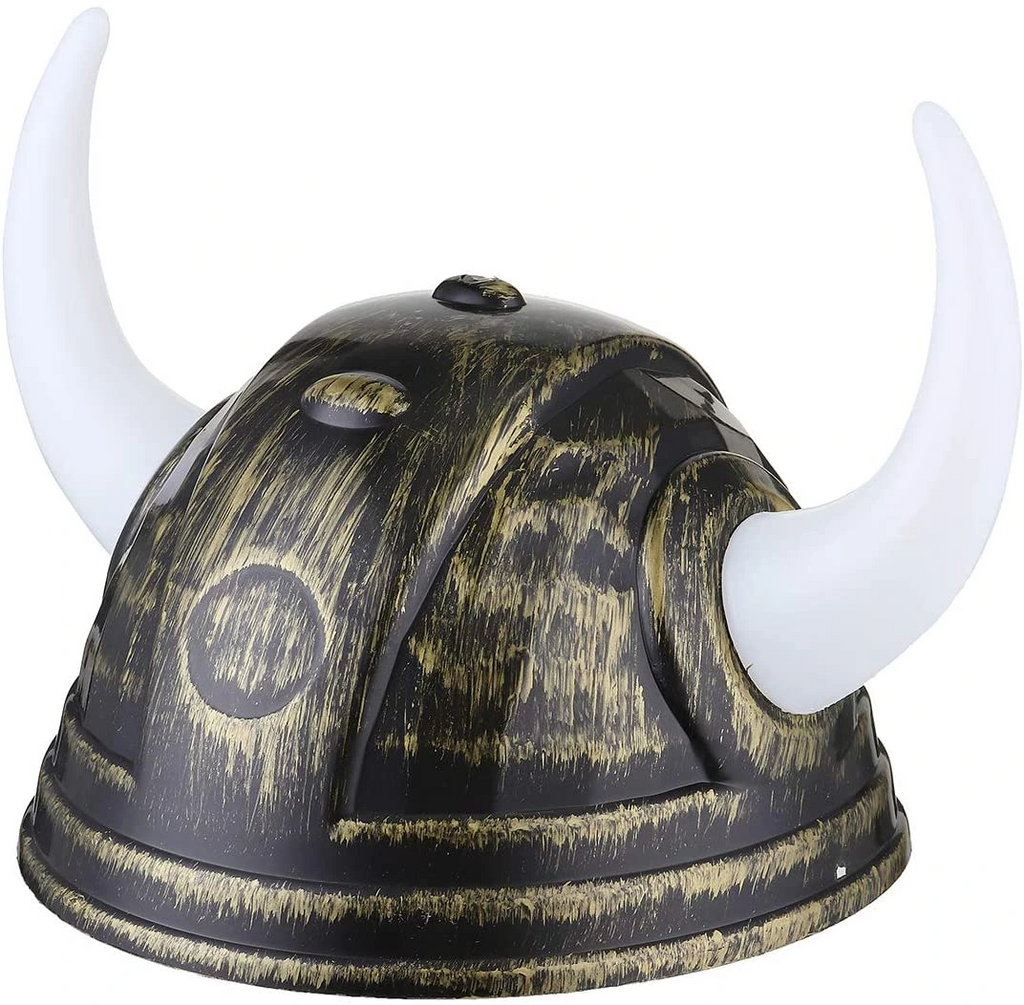 Viking Başlığı Asteriks Başlığı Altın Renk