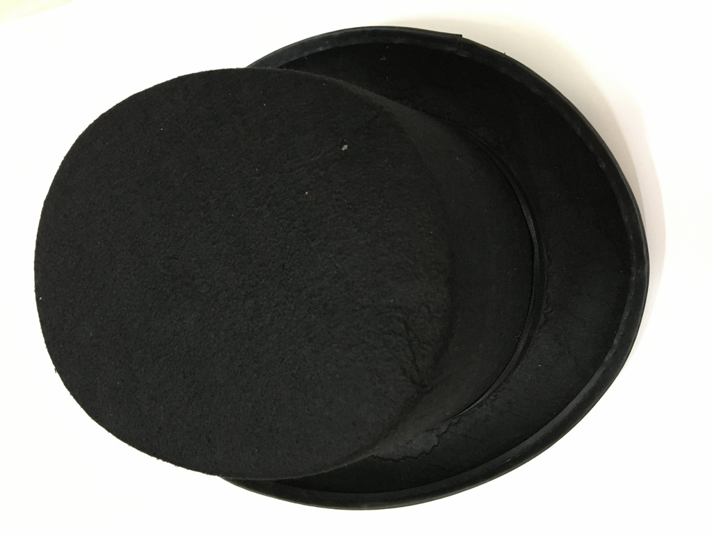 Yetişkinler İçin Siyah Renk Ringmaster Sihirbaz Şapkası Fötr Şapka 15 Cm